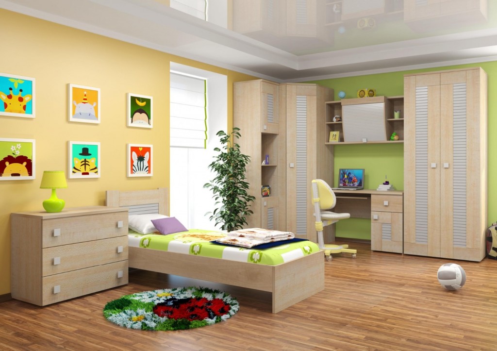 Предметы мебели для детских комнат